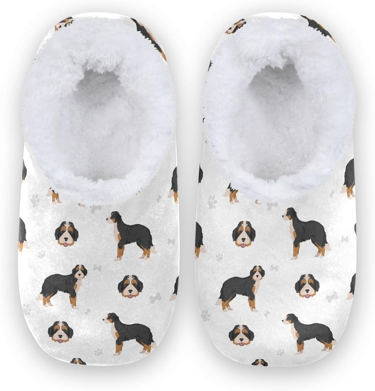 

Домашние тапочки с мягким мемори-фоамом, теплые носки-тапочки для женщин и мужчин Umidedor, белый