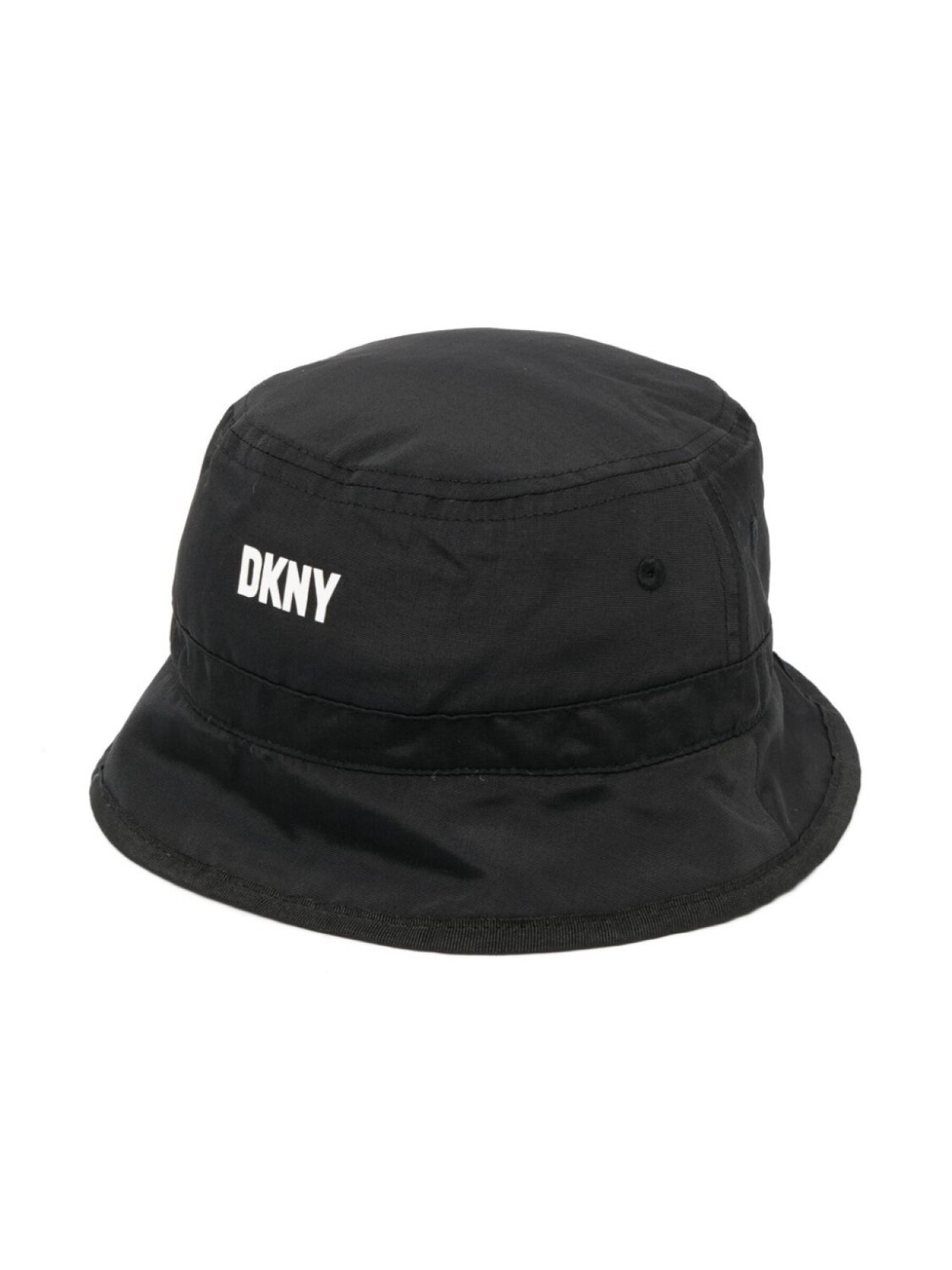 

DKNY двусторонняя панама с логотипом, черный
