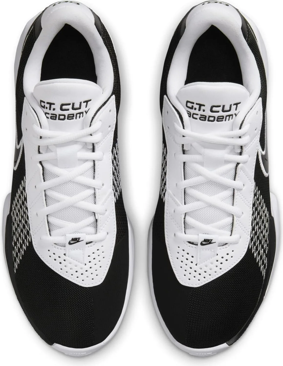 Баскетбольные кроссовки Nike GT Cut Academy FB2599, белый/черный — фото 4