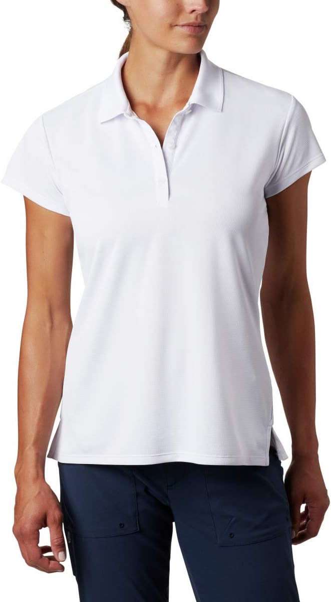 

Columbia Women's Innisfree футболка-поло с коротким рукавом, White