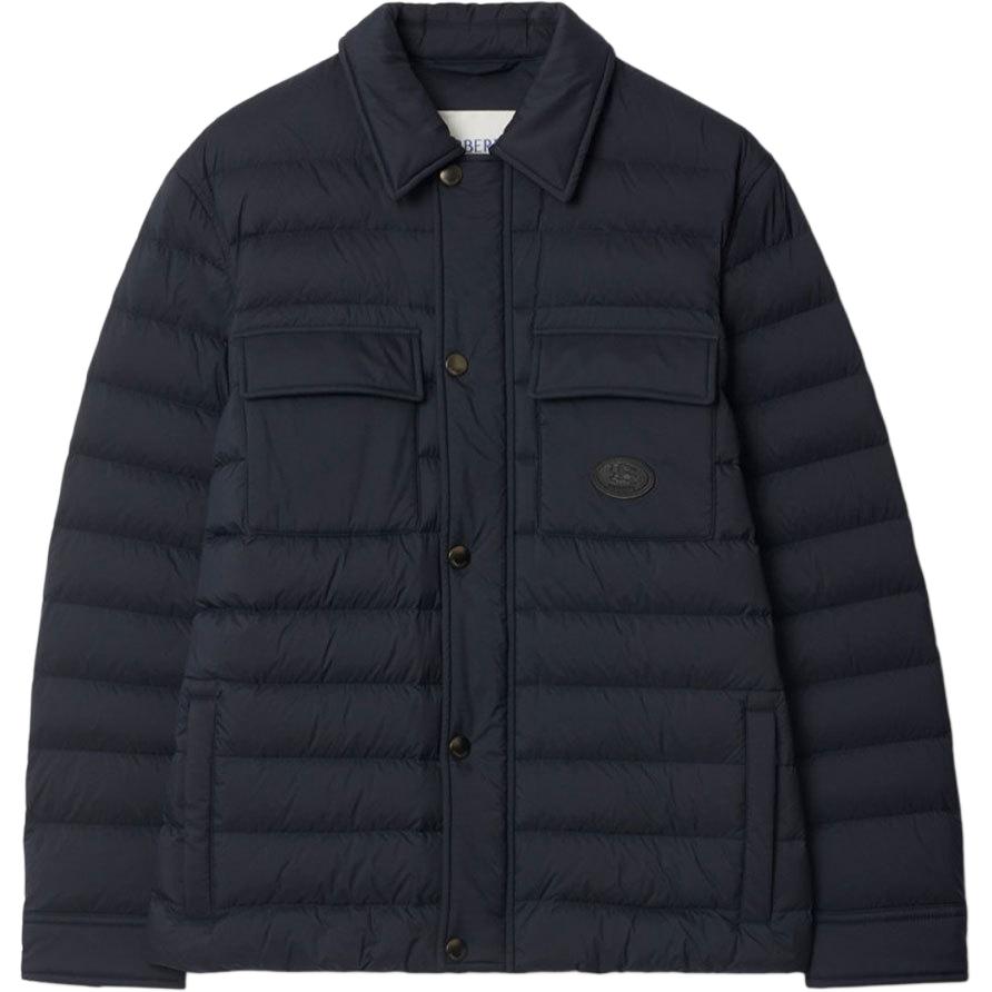 

Утепленная куртка на пуговицах Burberry, синий