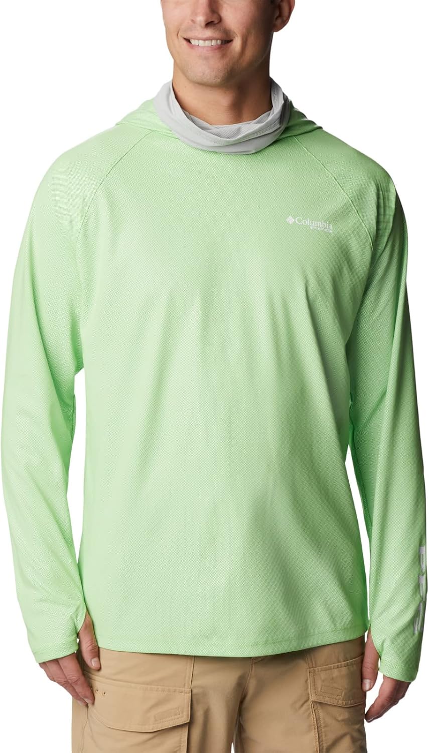 

Терминал Дефлектор ZERO толстовка с капюшоном для мужчин Columbia, Green Mamba