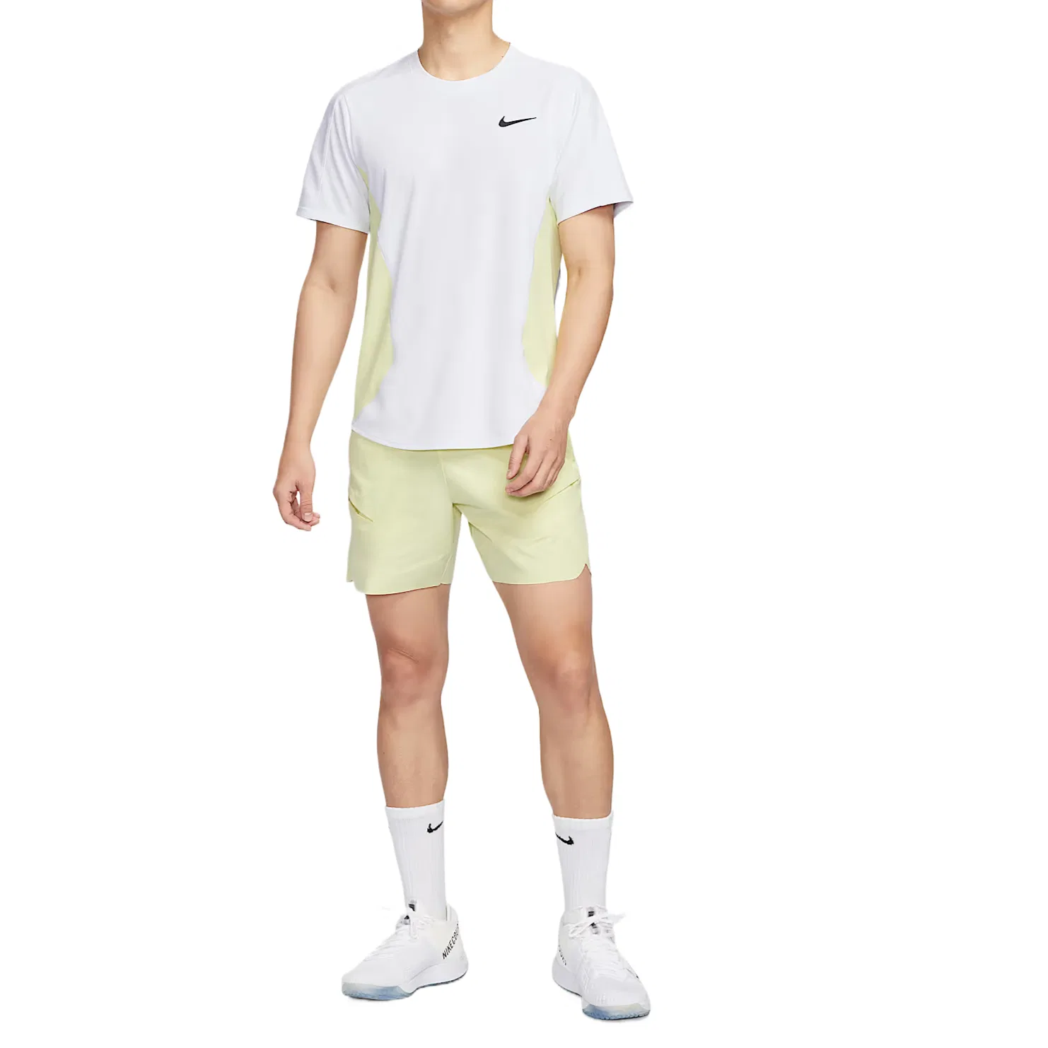 Футболка Nike Court Slam Dri FIT теннисная белая — фото 3