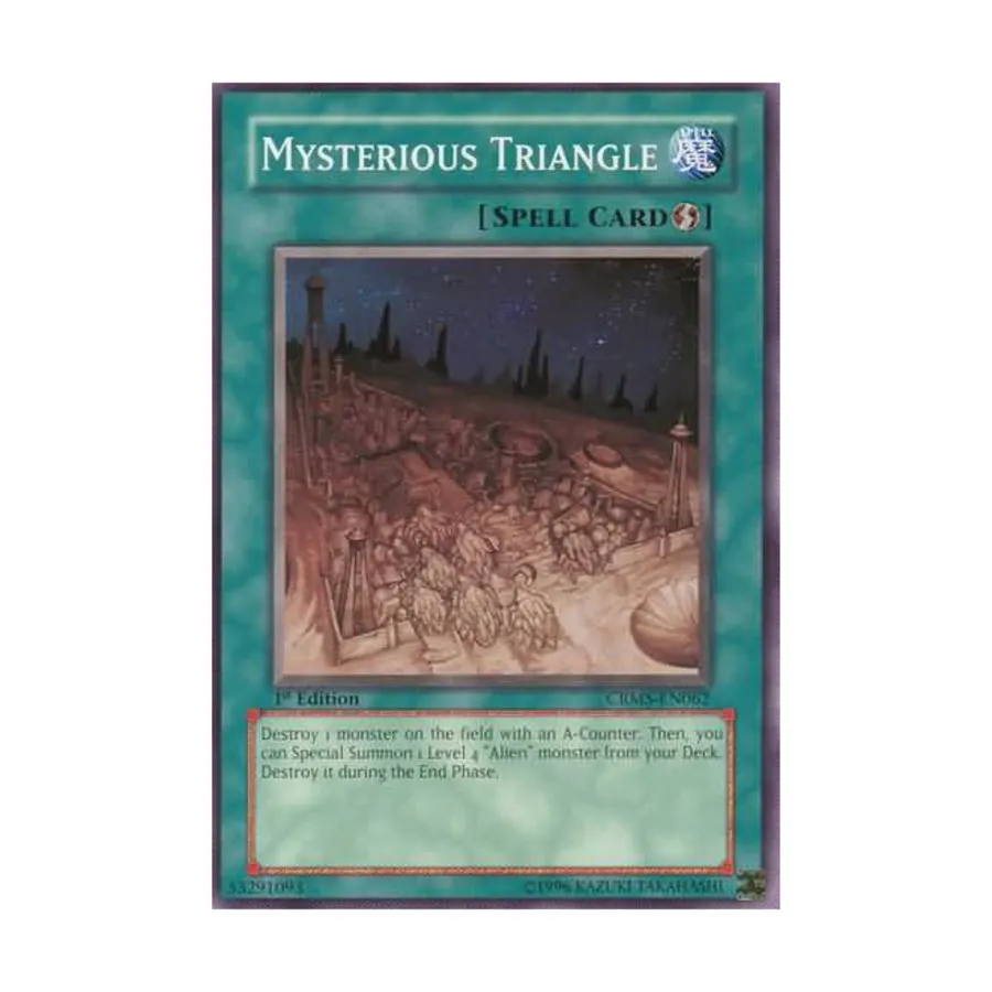 

CCG Таинственный треугольник (Общий), Yu-Gi-Oh - Crimson Crisis - Singles