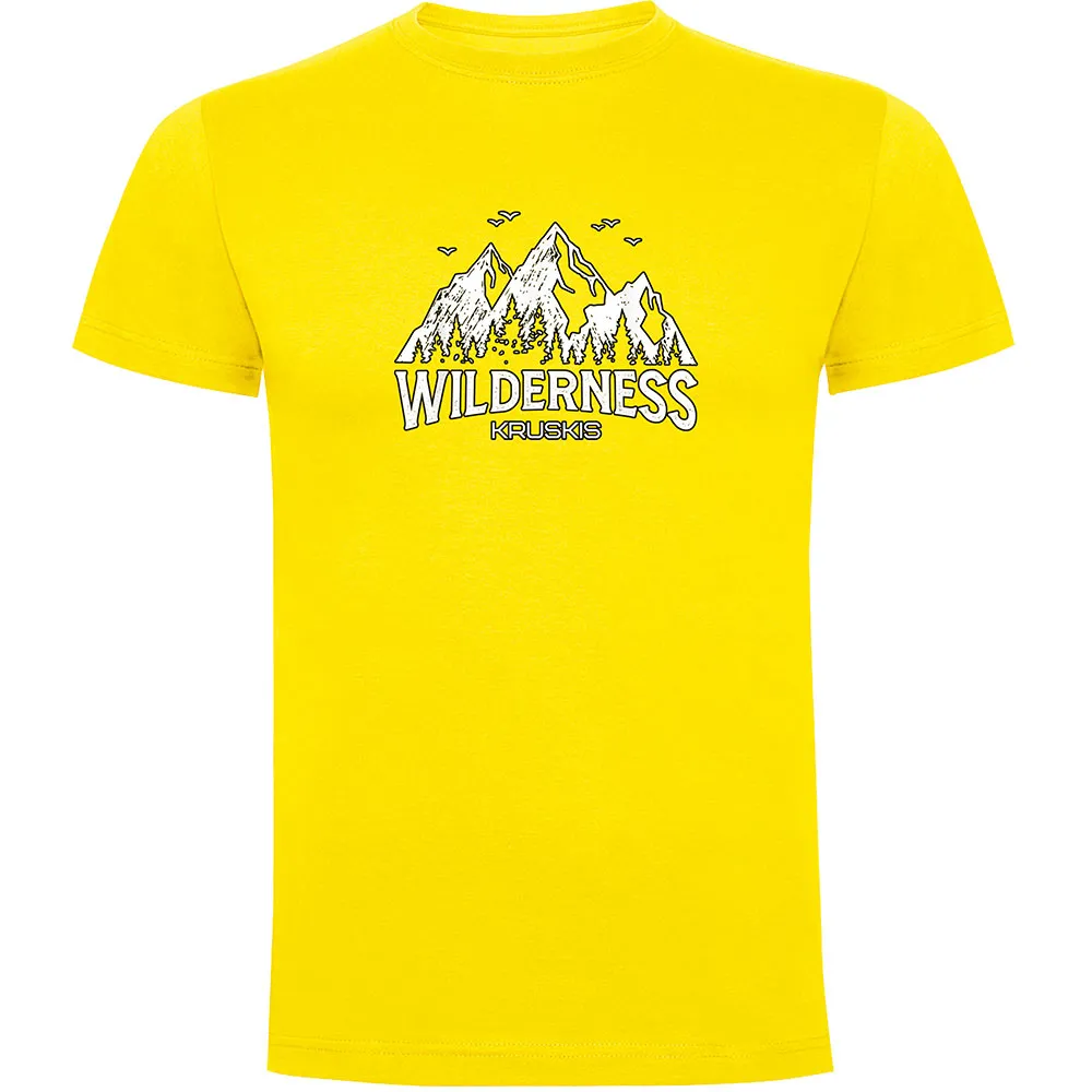 

Футболка с коротким рукавом Kruskis Wilderness, желтый