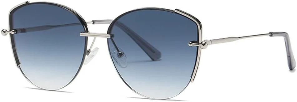 

металлические нейлоновые солнцезащитные очки, модные уличные солнцезащитные очки, универсальные солнцезащитные очки для вождения автомобиля JWMSXYQR, Blue