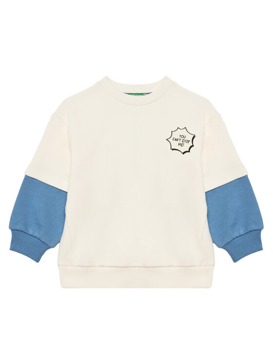 

Толстовка обычного кроя 3UNIG10I5 United Colors Of Benetton, бежевый
