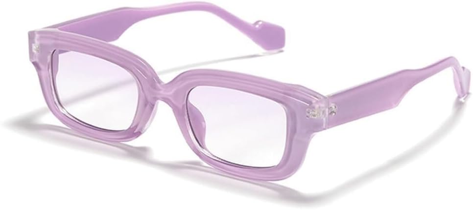 

Солнцезащитные очки конфетных цветов для женщин, прозрачные линзы с градиентом цвета океана, для мужчин, с защитой от УФ-излучения UV400, для занятий спортом на открытом воздухе, бега и езды на велосипеде LXLHWN, Purple Purple