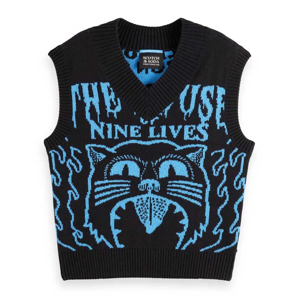 

Свитер Scotch & Soda Spencer, черный