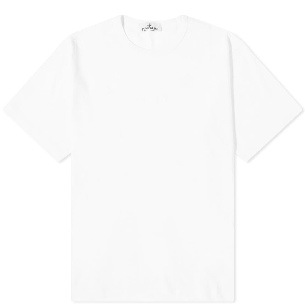 

Футболка Stone Island с вышитым логотипом, белый