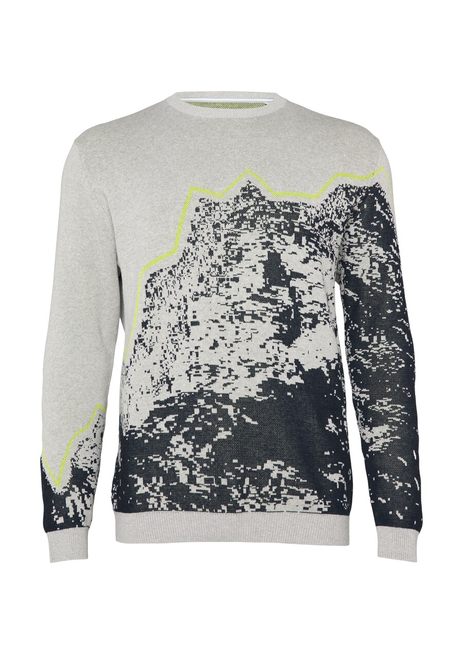 

Свитер s.Oliver Sweater, цвет anthracite/light grey
