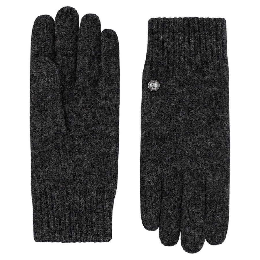 

Перчатки с закрытыми пальцами Roeckl WALKHANDSCHUH MIT KASCHMIR, серый/антрацит/базальтово-серый/темно-серый