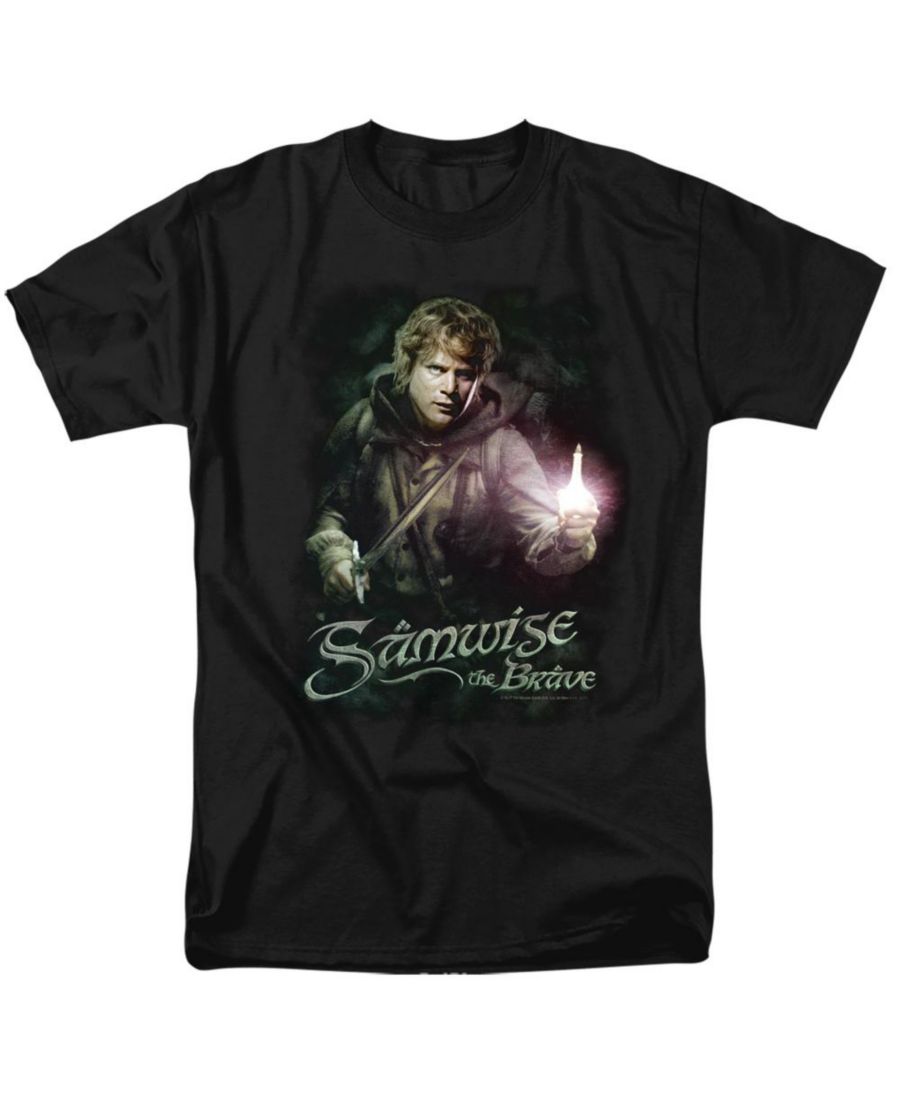 

Мужская футболка Samwise The Brave Lord Of The Rings, Black, Черный, Мужская футболка Samwise The Brave Lord Of The Rings, Black