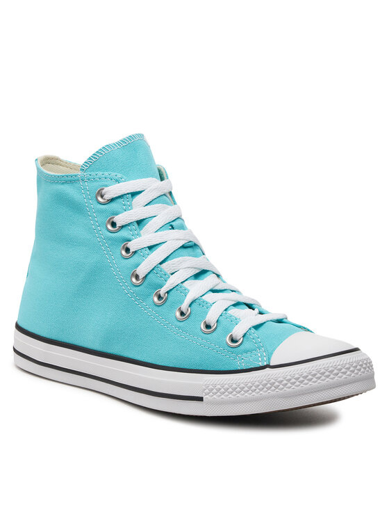 Тканевые кроссовки Chuck Taylor All Star Hi A06562C Converse, синий — фото 2