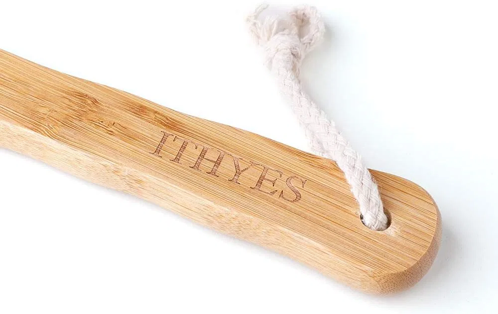 Щетка для ванны и тела с длинной бамбуковой ручкой Ithyes — фото 4