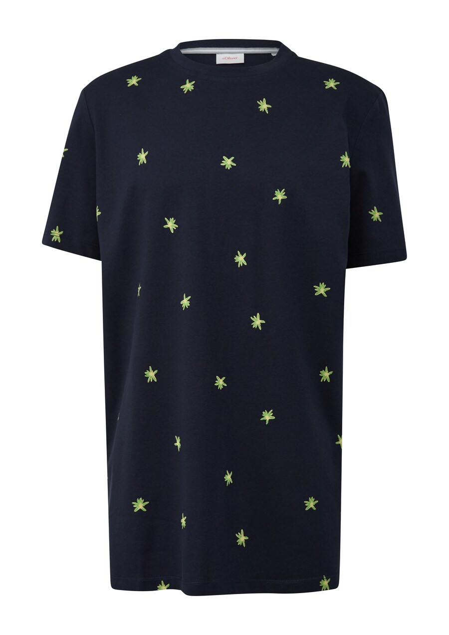 

Классическая футболка s.Oliver Shirt, морской синий