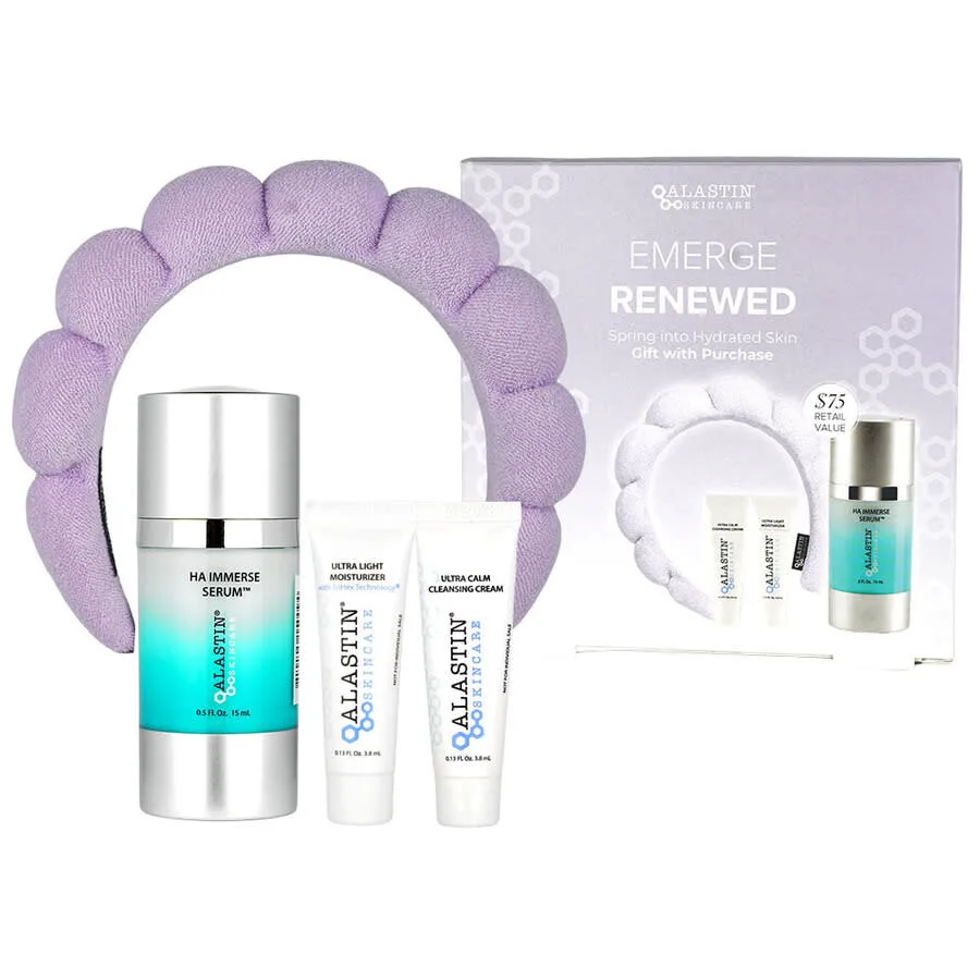 Набор Alastin Emerge Renewed Spring - Подарочный набор GWP 4 унции Уход за кожей 810105153132