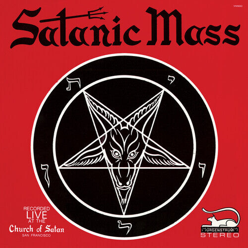 

Виниловая пластинка Lavey, Anton: Satanic Mass - RED/BLACK SPLATTER