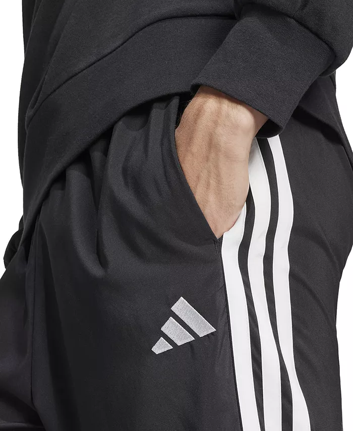 Мужские брюки Stanford Essential с тремя полосками и открытым низом adidas, мультиколор — фото 3