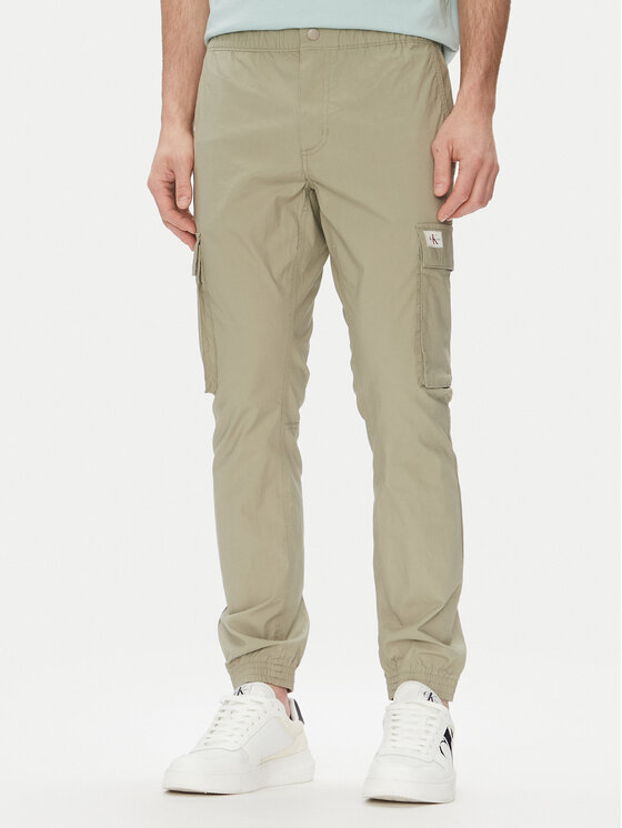 

Облегающие джоггеры J30J327614 Calvin Klein Jeans, зеленый