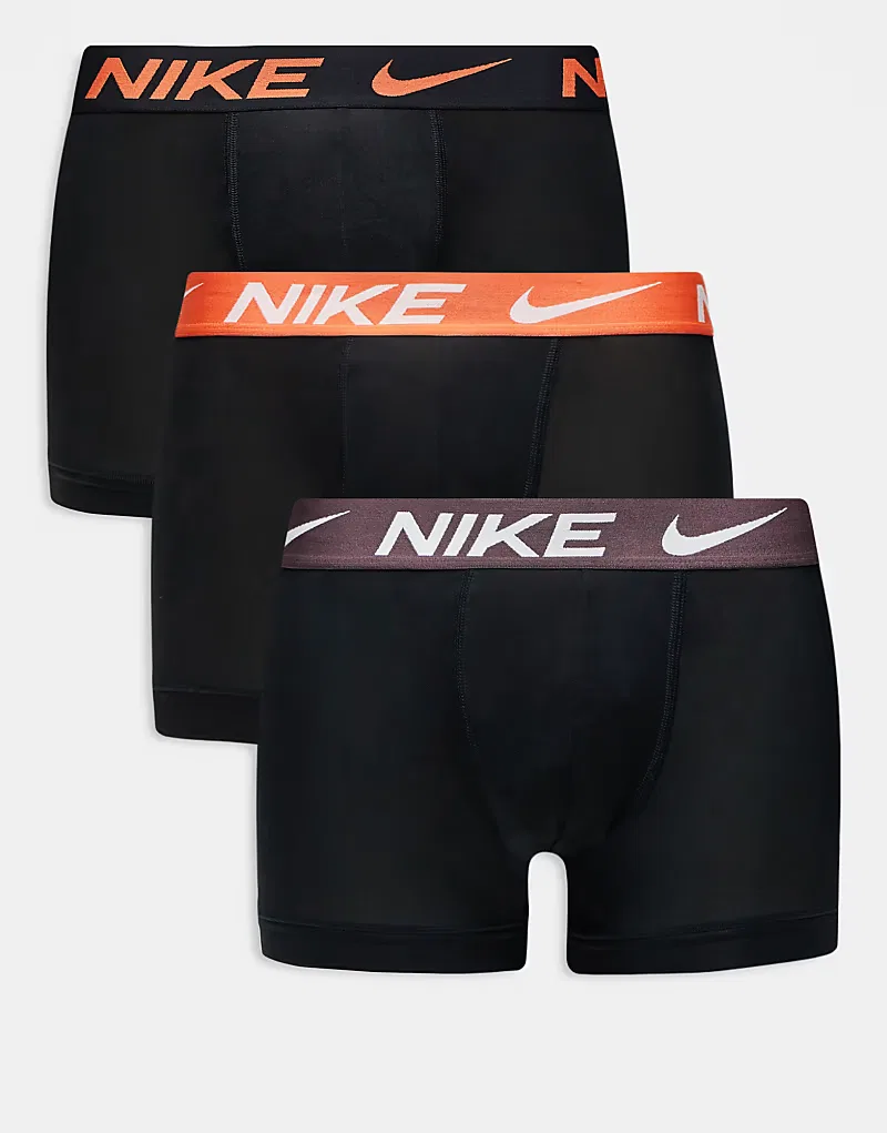 Комплект из трех трусов Nike Essential Microfibre, черный
