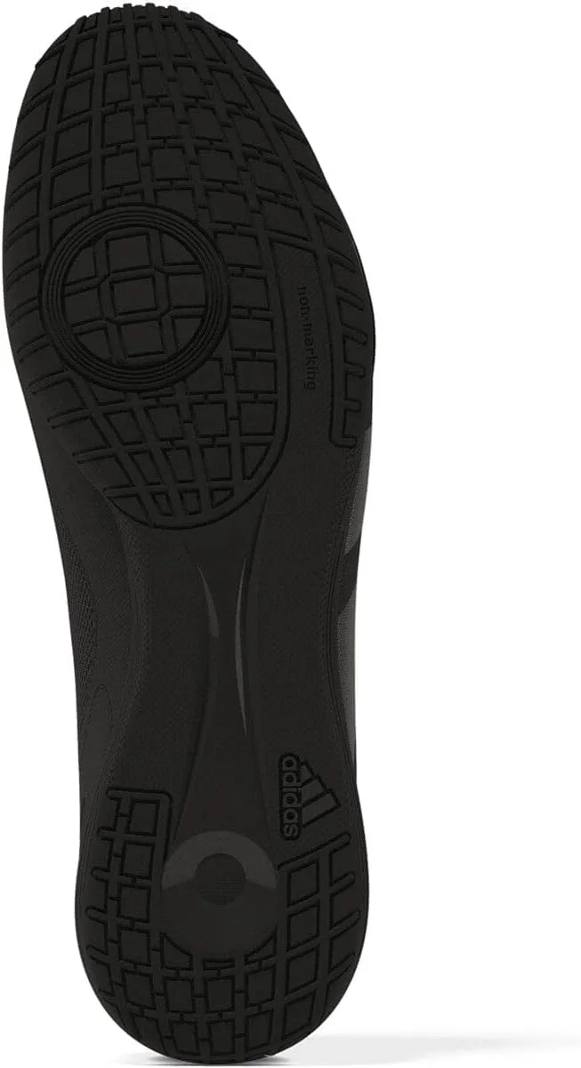 Футбольные бутсы для зала Adidas Predator Accuracy.4 - королевский синий цвет, верх из синтетических материалов и переработанных материалов, черно-белый — фото 2