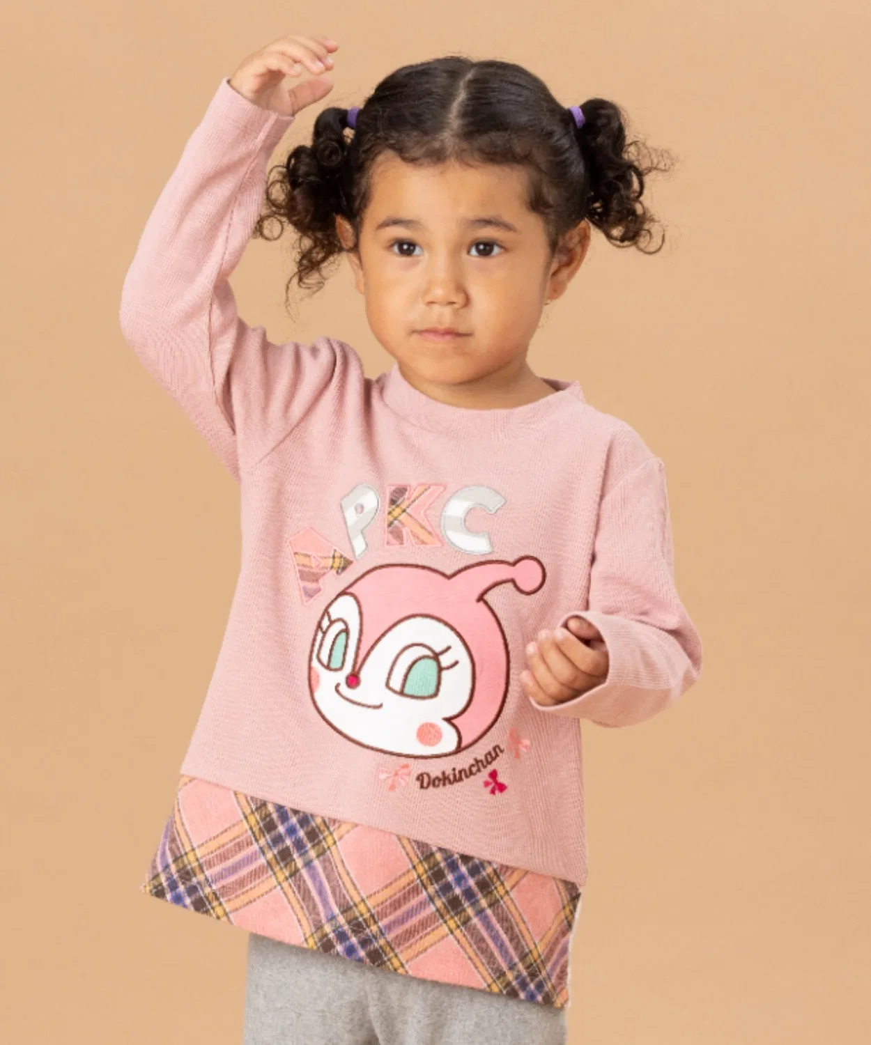 Пуловер с аппликацией Anpanman Kids Collection розовый