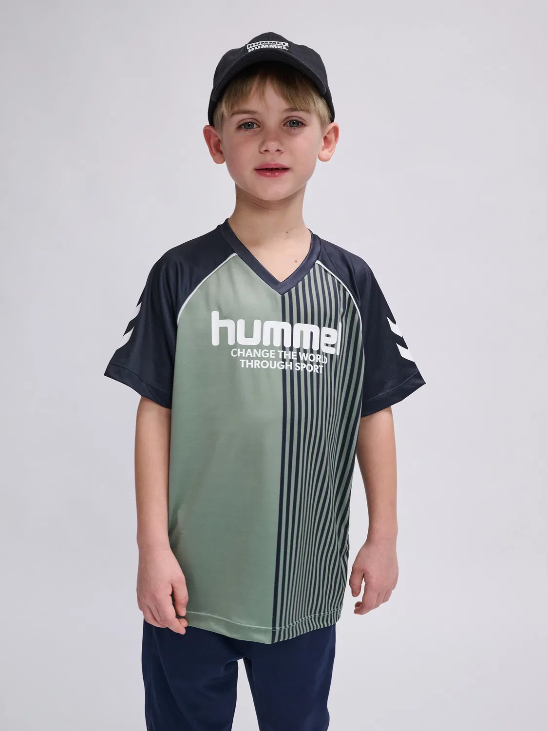 Футболка из органического хлопка Hummel, lily-pad