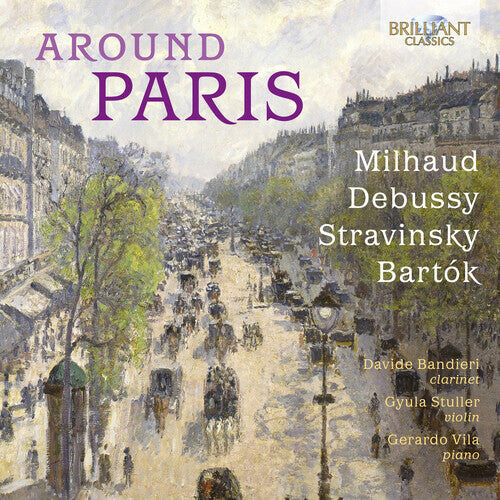 

CD диск Bartok / Bandieri / Vila: Around Paris