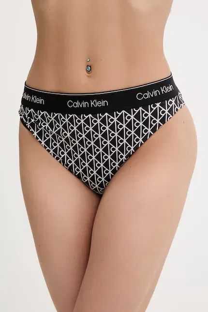 Купальник раздельный низ Calvin Klein, черный