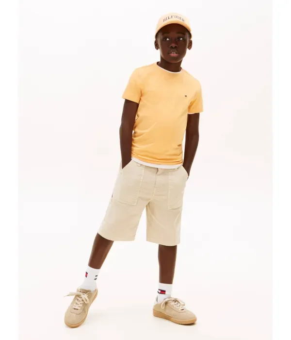 Футболка НЕОБХОДИМОСТЬ regular fit Tommy Hilfiger, оранжевый — фото 2