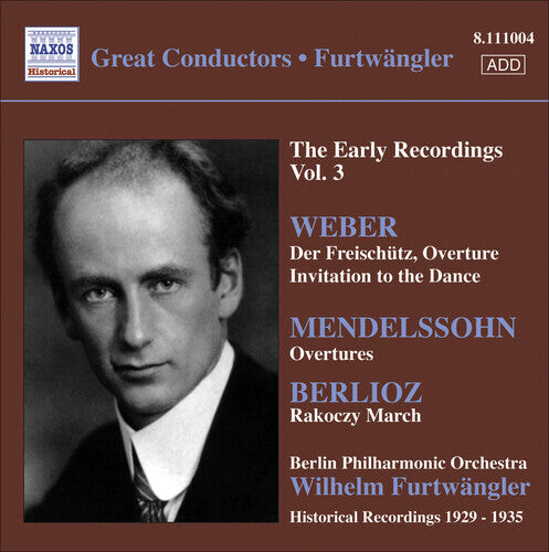 

CD диск Furtwangler, Wilhelm & Berlin: Early Recordings Vol. 3
