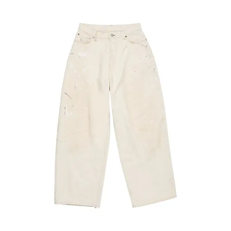 Джинсы Acne Studios Wide Leg Pocket Denim Jeans, белый