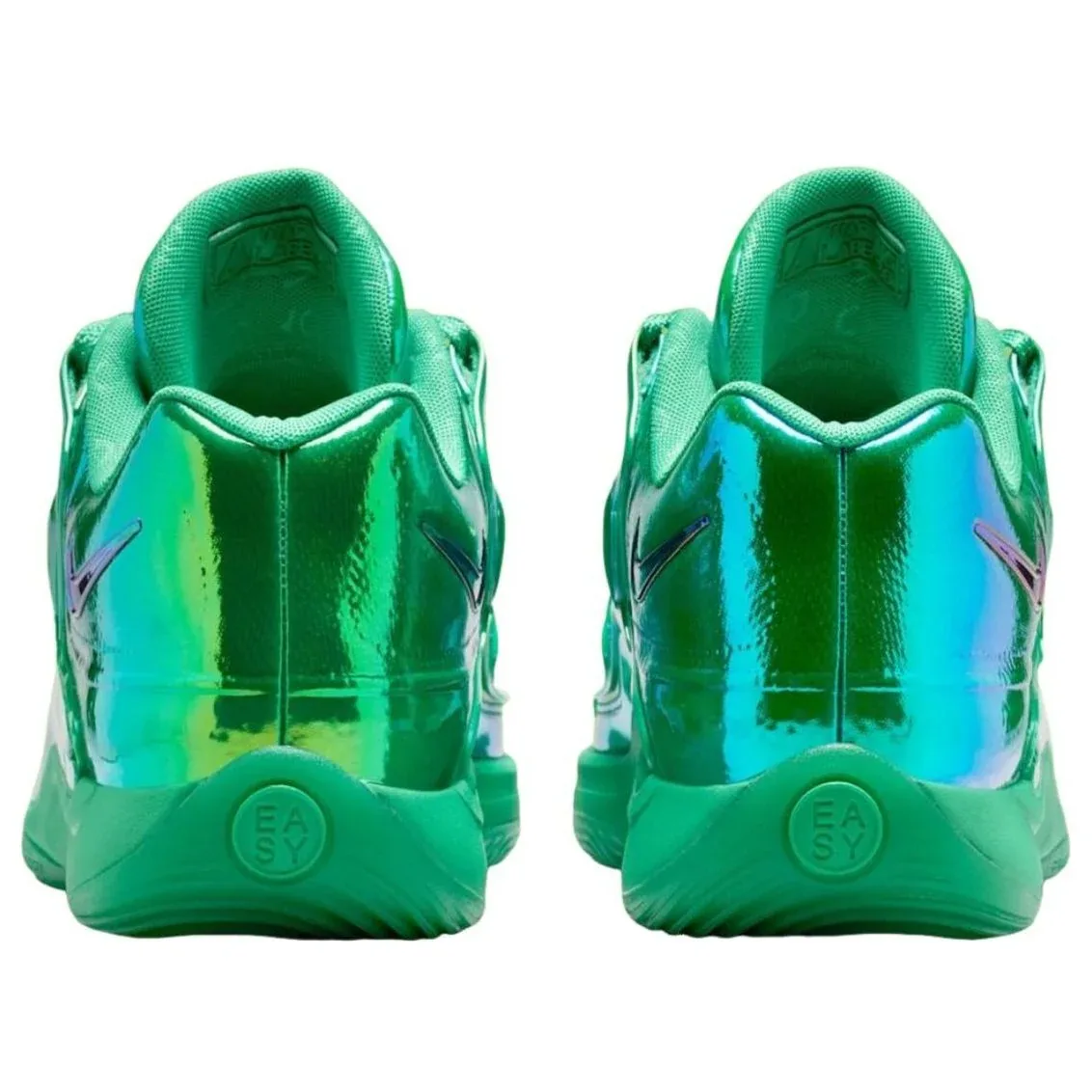 Кроссовки Nike KD 18 LX 'All-Star Warning Label', зеленый — фото 4