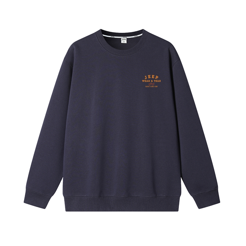 

Свитшот мужской с круглым вырезом Moderate Regular Jeep, темно-серый