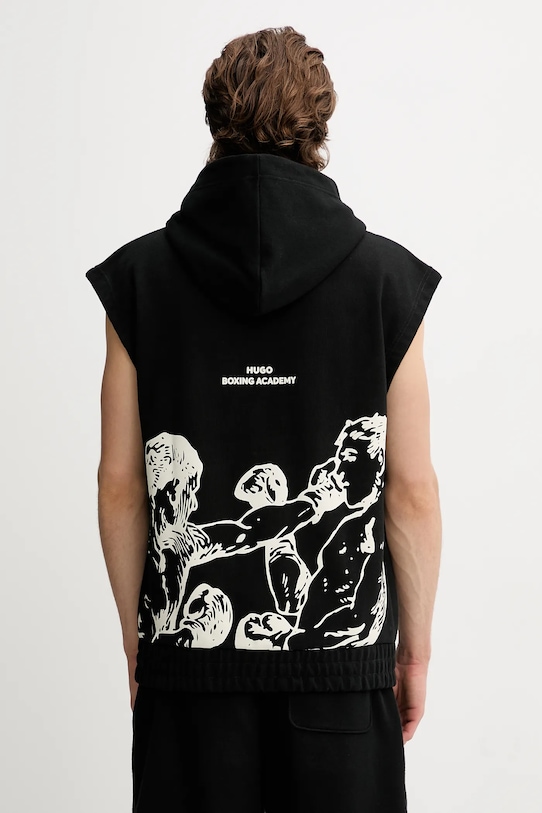 

Хлопковая толстовка Hugo, черный