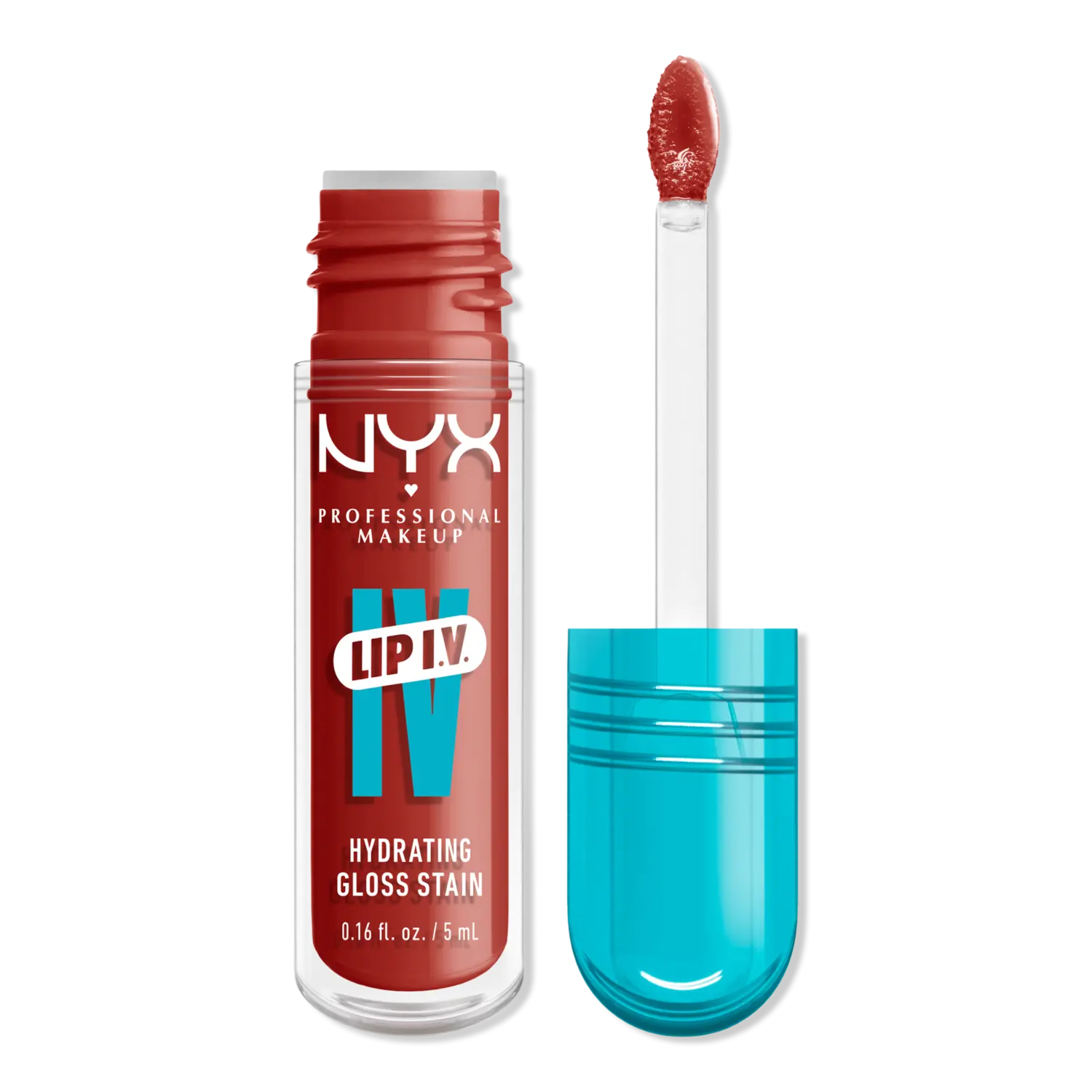 

Увлажняющий блеск для губ Lip IV NYX Professional Makeup, Burst That Tang