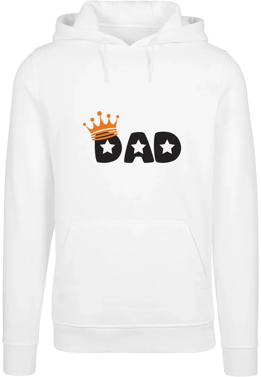 

Толстовка с капюшоном Merchcode " Merchcode Men's Fathers Day - King Dad Hoody", белый