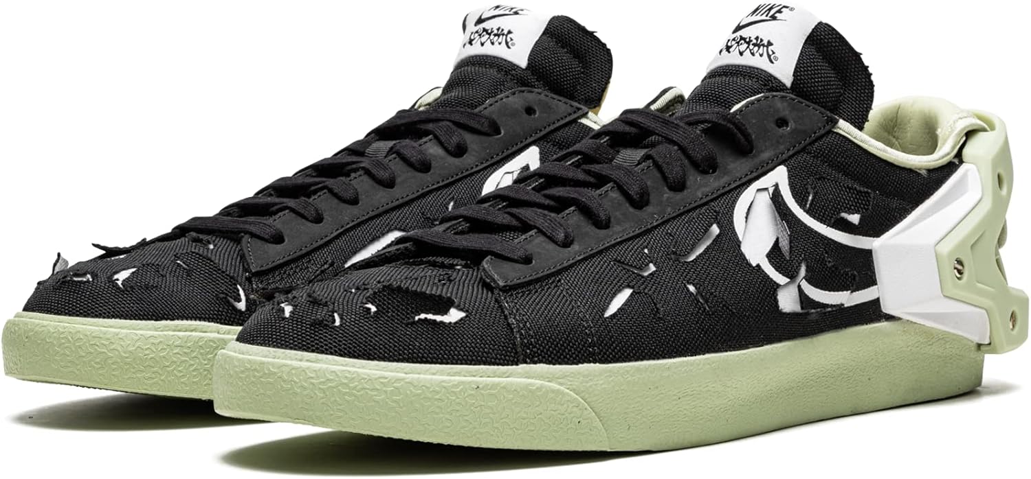 Мужские кроссовки Nike Blazer Low DO9373 001 Acronym Fashion - черные/оливковые — фото 2