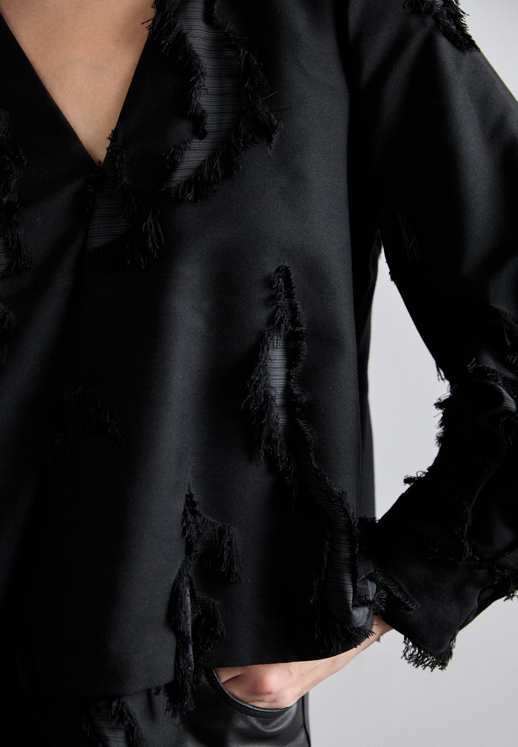 

Блуза V NECK LONG SLEEVE Stine Goya, черный