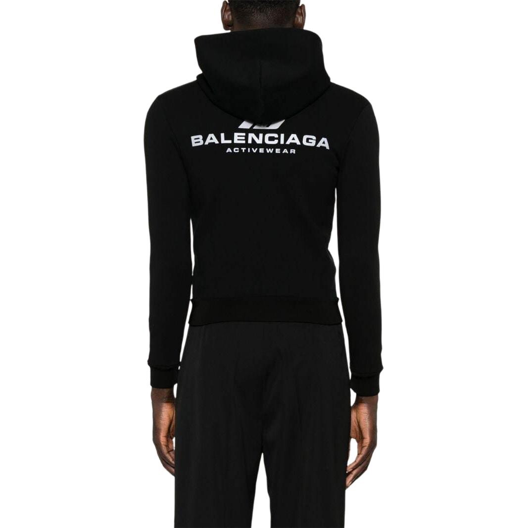 

Толстовка унисекс черная Balenciaga, черный