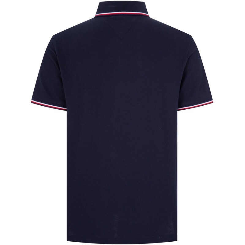 Рубашка поло мужская темно-синяя CHS Tommy Hilfiger, темно-синий — фото 2