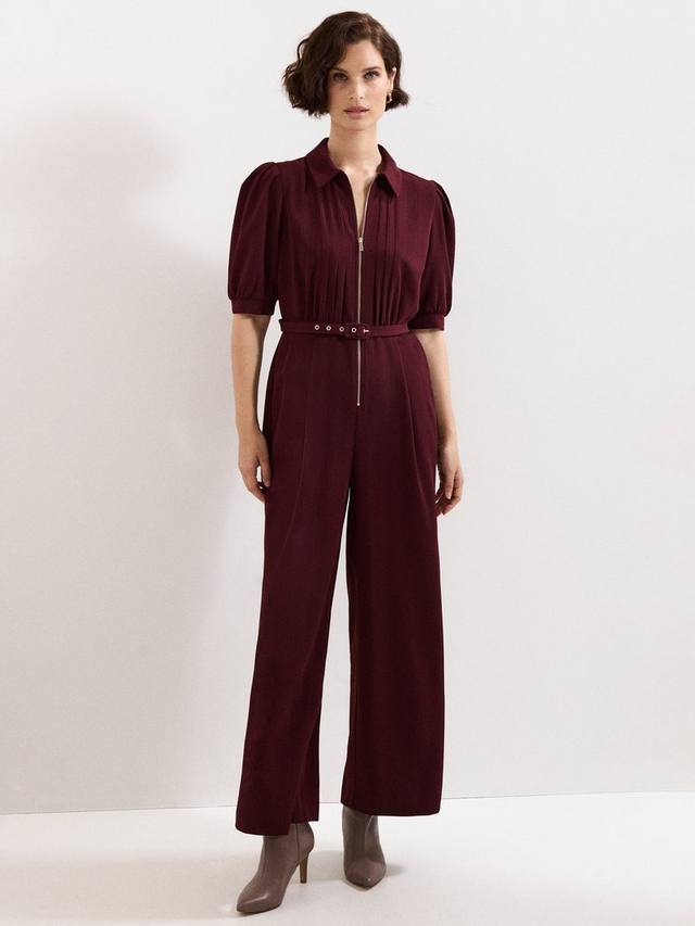 

Кандис комбинезон с широкими штанинами Phase Eight, Burgundy