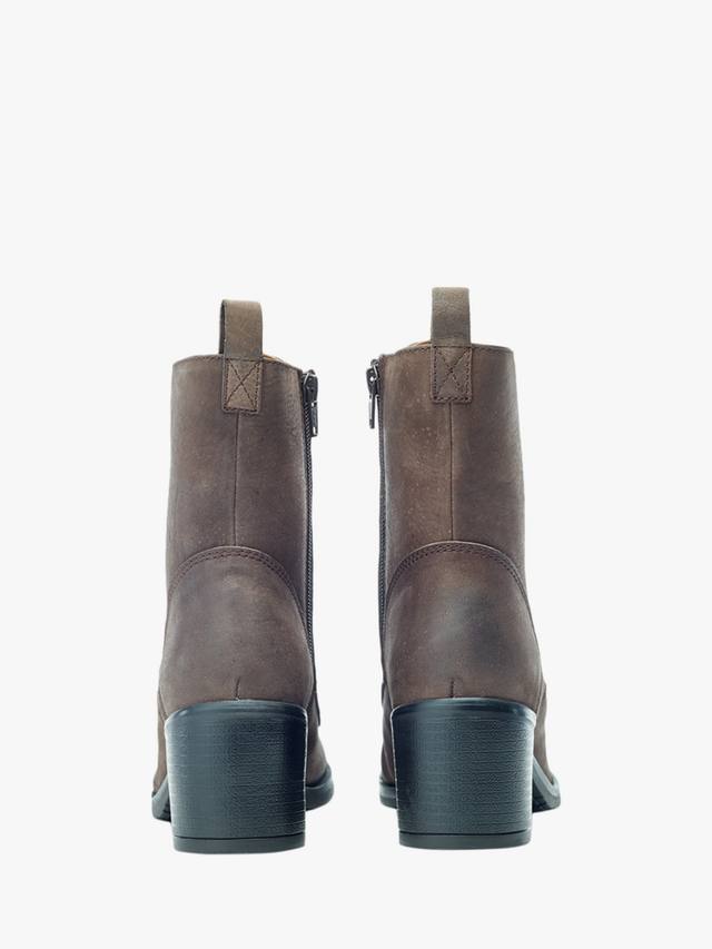 Кожаные ботинки Onda до щиколотки Moda in Pelle, Dark Brown — фото 4
