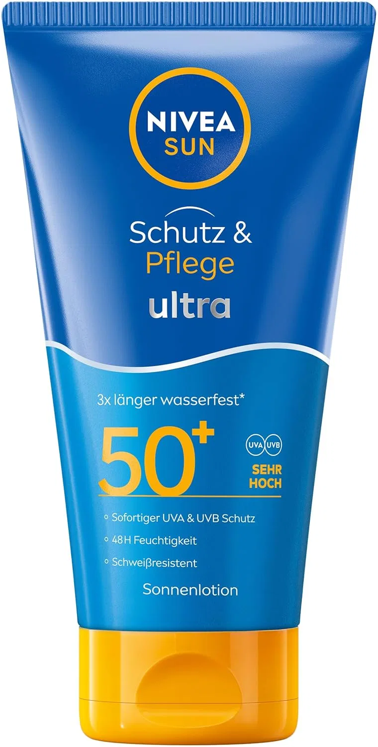 Ультра-лосьон для загара SPF 50+ «SUN Schutz & Pflege» от NIVEA, 150 мл Nivea Sun