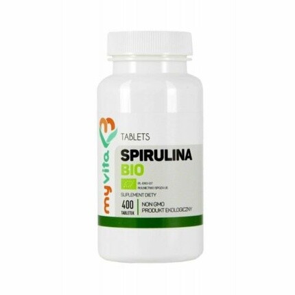 

MyVita Spirulina BIO 250 мг 400 таблеток Детокс Белок Очищение иммунитета, Серый, MyVita Spirulina BIO 250 мг 400 таблеток Детокс Белок Очищение иммунитета
