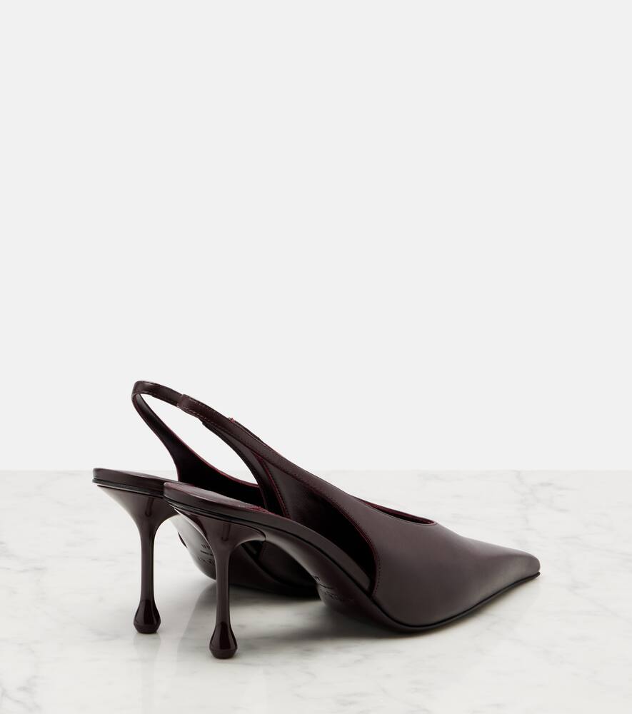 Туфли-лодочки Isa 80 на ремешке из кожи Jimmy Choo, Deep Merlo — фото 2
