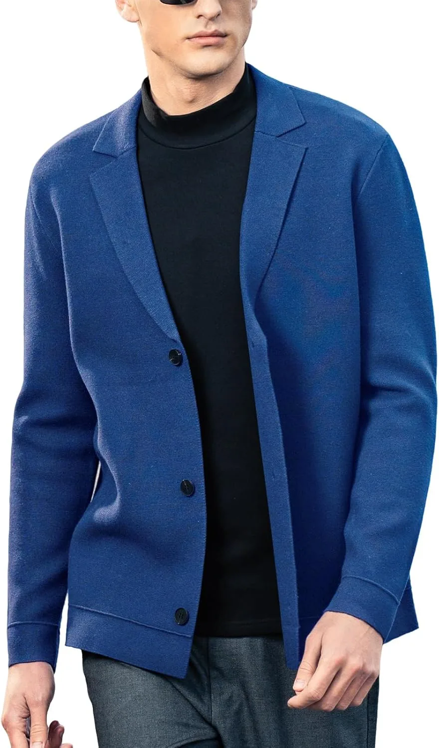 

Кардиган V-образным вырезом, мужской, Lazy Style ZVX