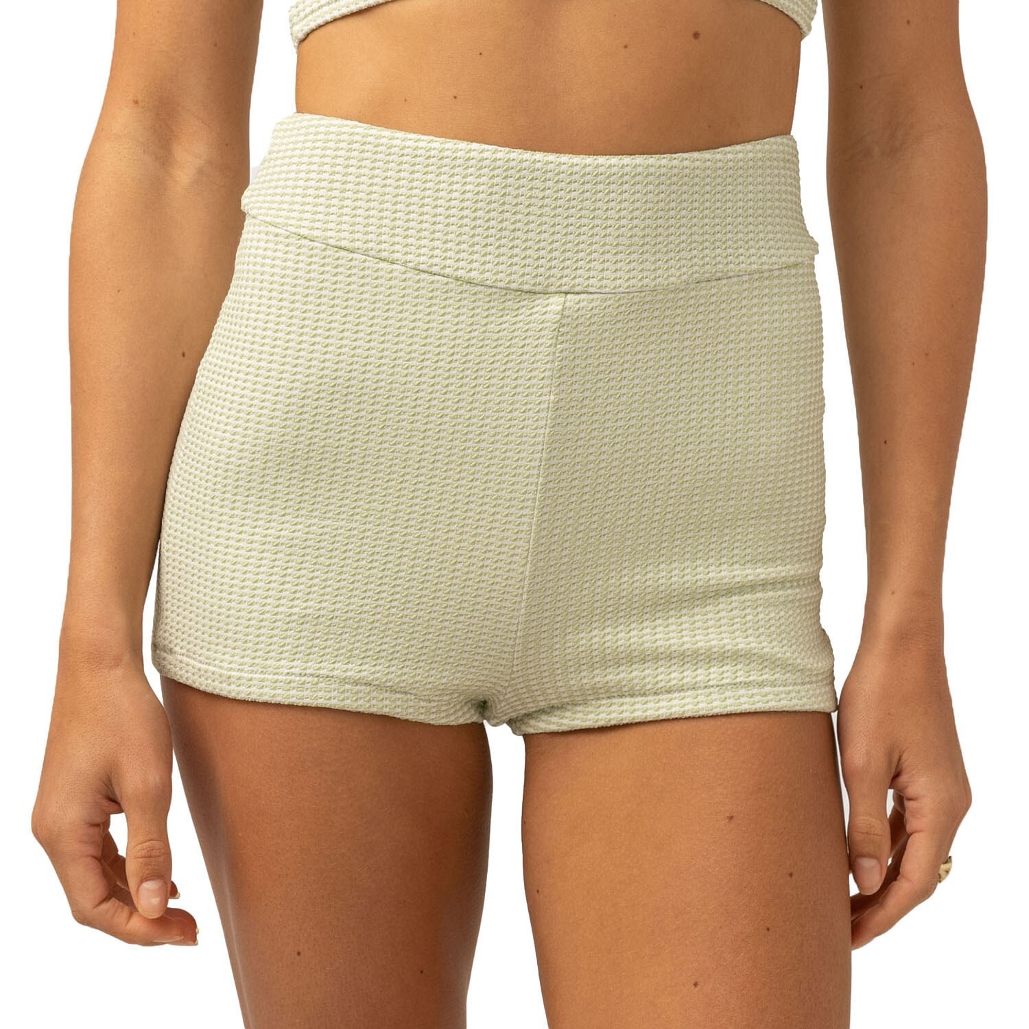 

Шорты Rhythm Maisy Check Surf, цвет Sage