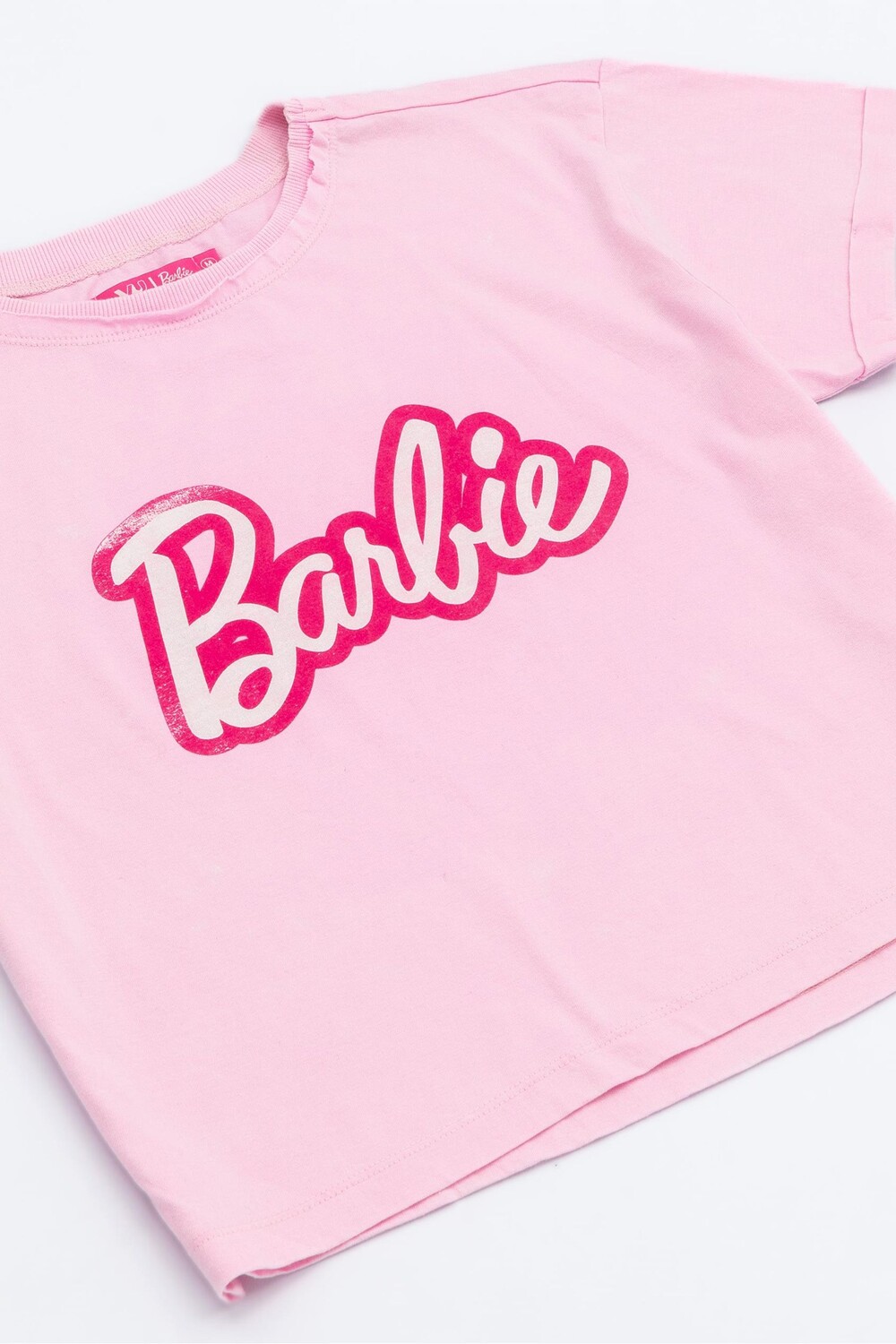 Укороченная футболка Barbie Vanilla Underground, розовый — фото 3